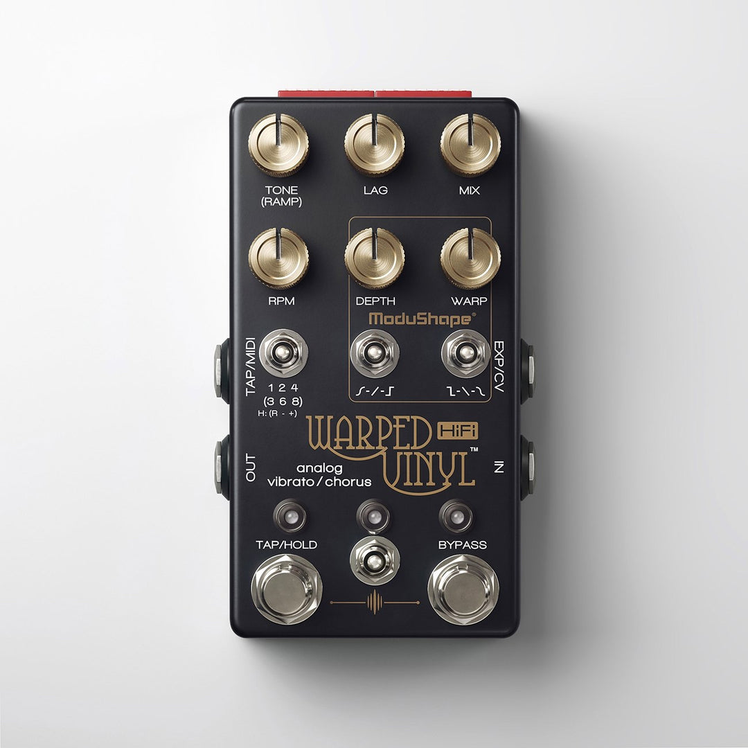 Chase Bliss Audio Warped Vinyl HiFi 2022 Black (AVAILABLE TO SHIP)