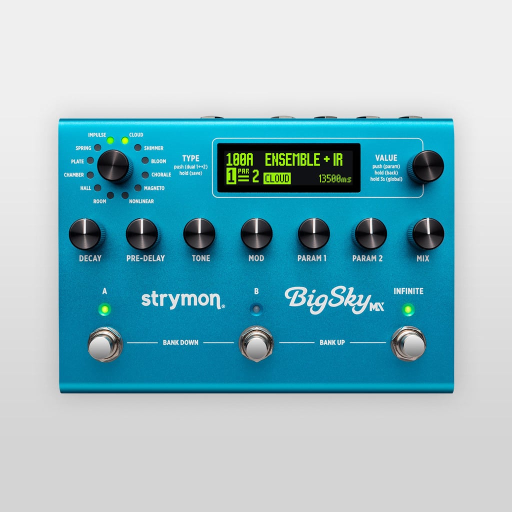 Strymon BigSky MX Reverb - 2025 - Blue