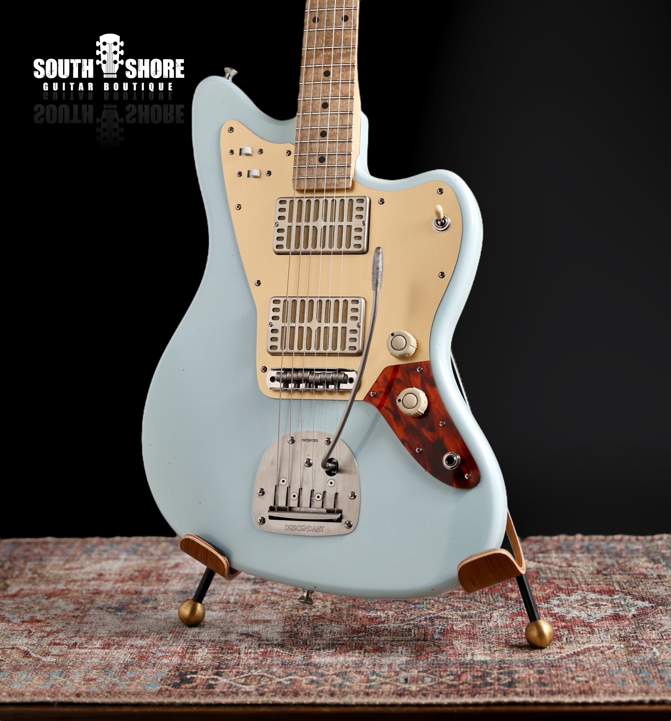 Waterslide Guitars Offset - Dual Foils - 2025 - Faded Sonic Blue