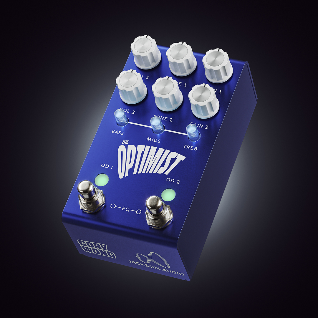 Jackson Audio Optimist Cory Wong Signature Overdrive (Klon Style OD) 2024 Blue "Authorized Dealer"