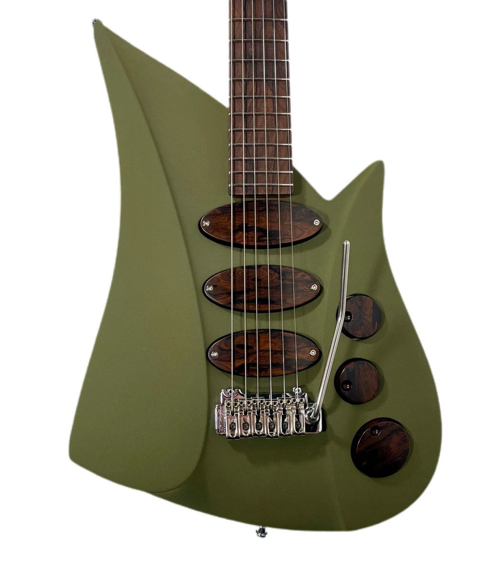 Teuffel Guitars Niwa Custom 2022 Olive / Ziricote Brand New (Authorized Dealer)