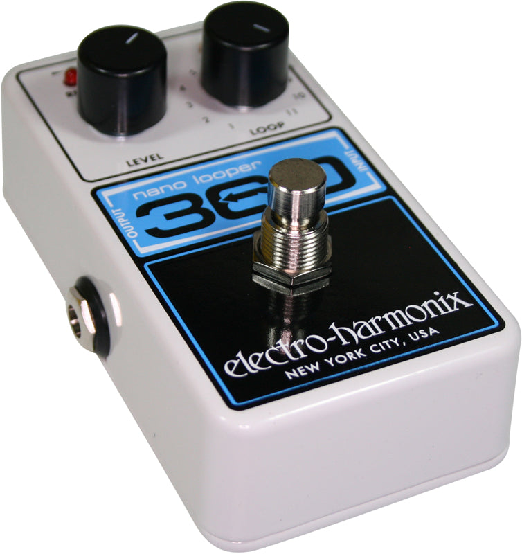 Electro-Harmonix 360 Nano Looper 2019 White/Blue. "Authorized Dealer"