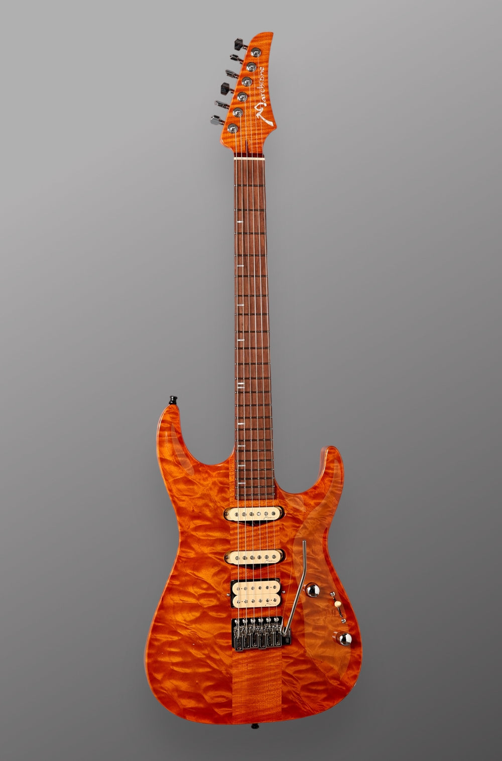 Marchione Carve-Top Neck-Through Solid Body - Natural. NEW. (Authorized Dealer)