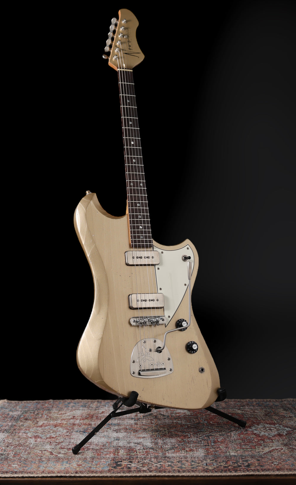 Novo - Voltur J - Shoreline Gold - Fralin HC Alnico P90’s. NEW, (Authorized Dealer)
