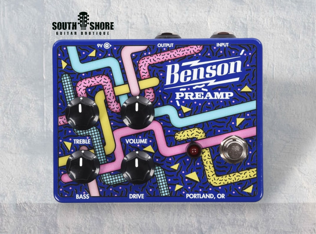 Benson Amps Preamp - Complicated Pattern - LTD Edition. NEW, (Authorized Dealer)