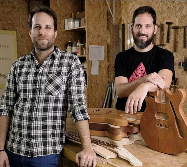 Yaniv Loria and Guy Shapira of Bunting Guitars