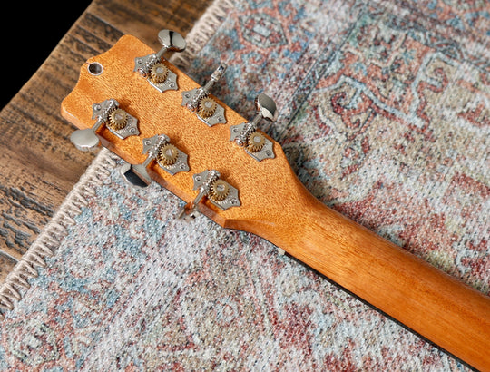 Grez Mendocino Black / Natural w/ Dynasonic Pickups & TK Smith vibrato