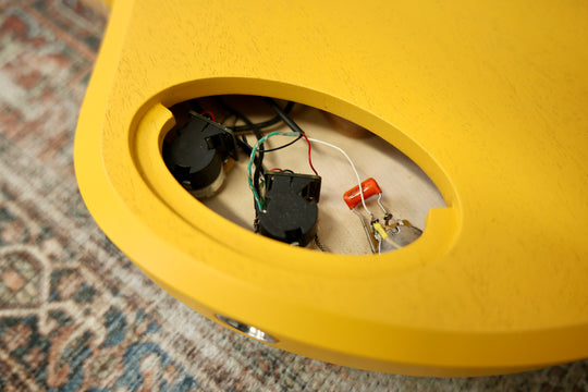 Tao Guitars - Disco Volante “Buren” - ZIELONY GREEN / RACE YELLOW - 2025