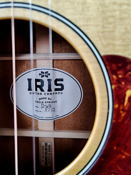 Iris Guitars D-WH Natural by Iris Guitar Company