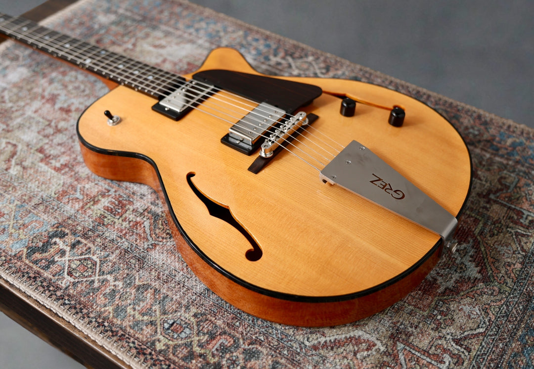 Grez Guitars Grand Tour – Natural Amber Tinted Top. NEW, (Authorized Dealer)