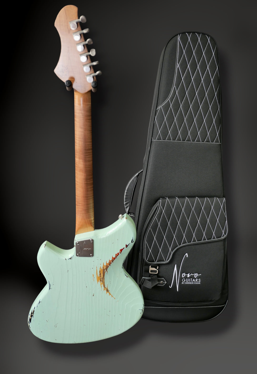 Novo Serus J Custom in Surf Green over Sunburst (Authorized Dealer) by Novo