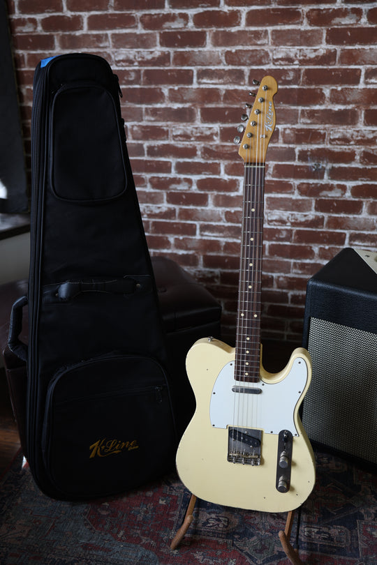 K-Line Truxton — Vintage White Relic - NEW, (Authorized Dealer) by South Shore Guitar Boutique