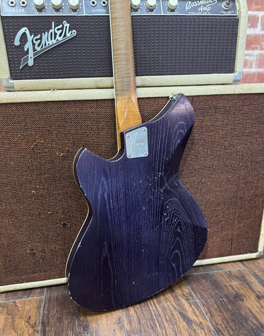 2025 Novo Signature Miris J in Purple Stranger - Lollar Staple P-90’s. Buily by owner Dennis Fano. by South Shore Guitar Boutique