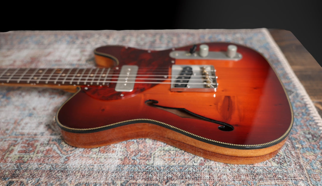 Lumiére Guitars – Thinline T Sunburst. NEW, (Authorized Dealer)