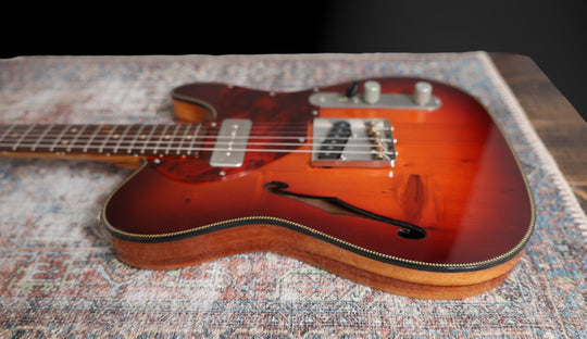 Lumiére Guitars – Thinline T Sunburst. NEW, (Authorized Dealer)