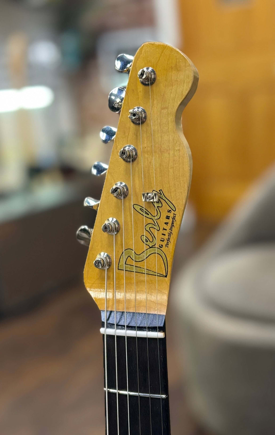 Berly T-Custom Thinline 3-Tone Sunburst
