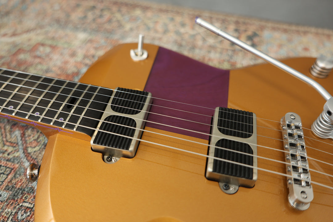 Tao Guitars Stradale “Bambi” - 2025 - Gold &amp; Purple. by South Shore Guitar Boutique