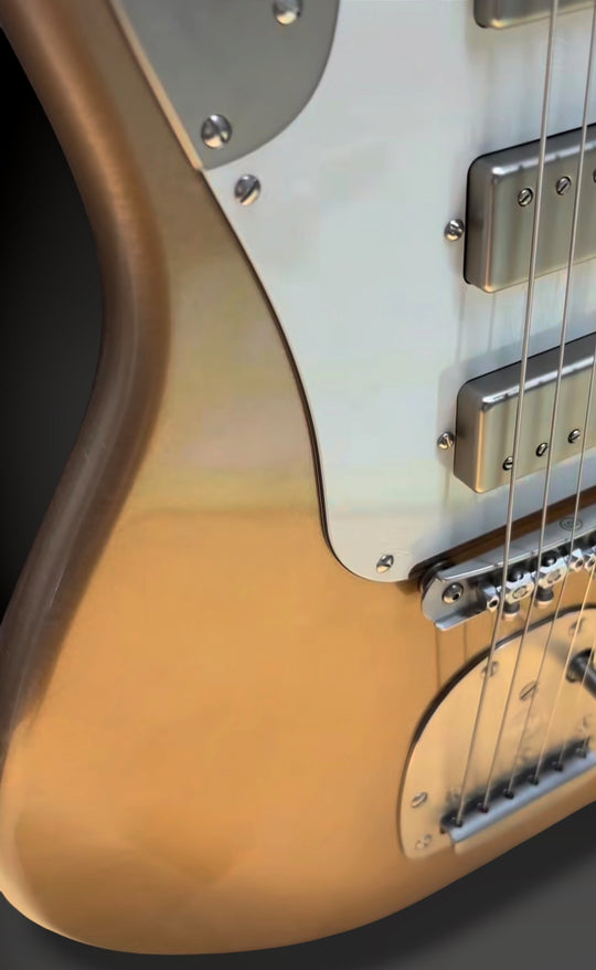Frank Brothers SONAR Firemist Gold Ron Ellis Pickups NEW, AUTHORIZED DEALER by South Shore Guitar Boutique