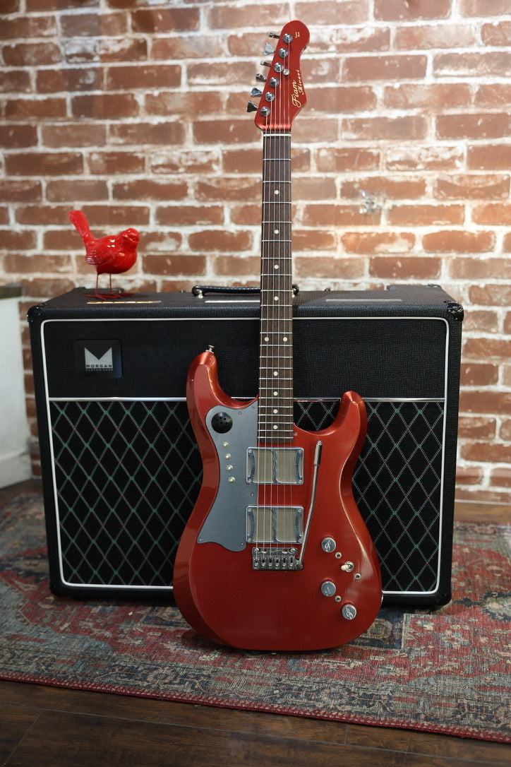 Fiam Mirari Aged Firemist Red - Foil-Buckers, Tornipulator - 2025. (Past Ronin Guitars Luthier) by Fiam Guitars