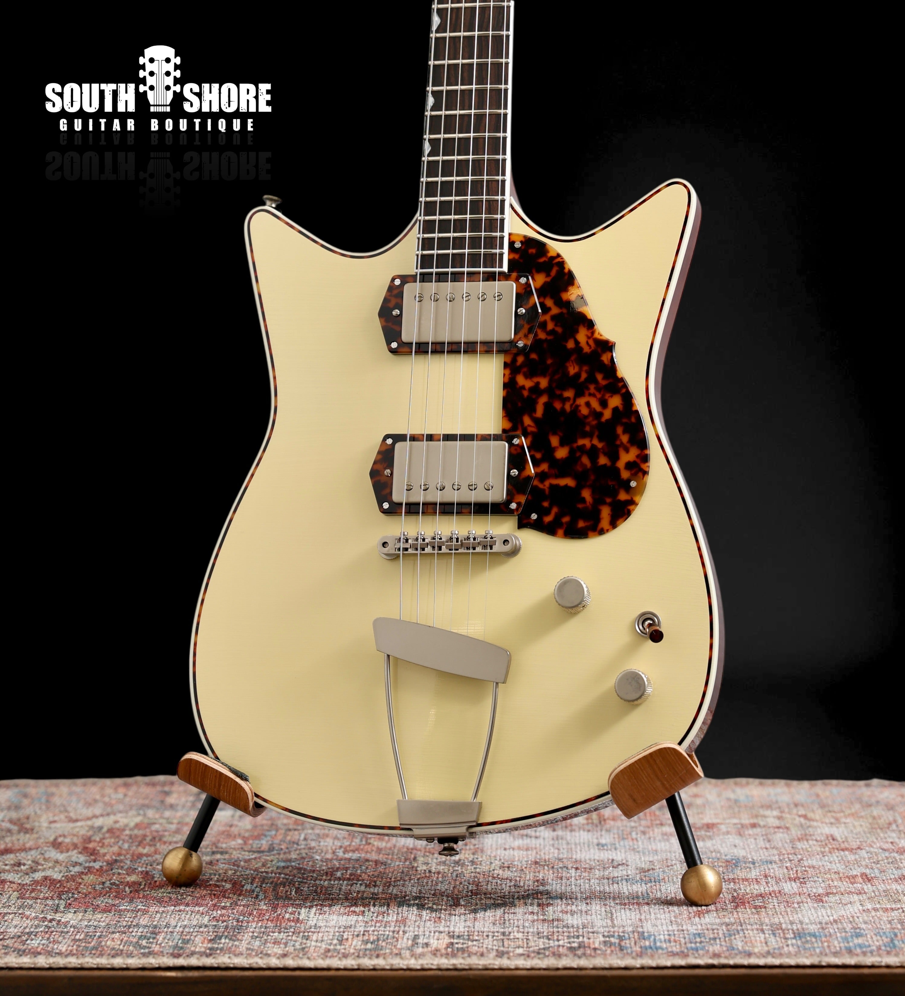 Frank Brothers Guitar Company - Nicotine White - Ron Ellis Signiture Pickups. NEW, (Authorized Dealer) by South Shore Guitar Boutique