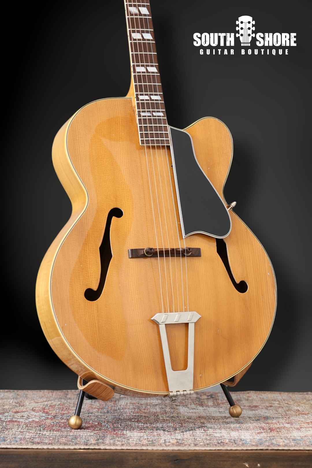 Gibson L7C Blonde w/ Stinger Circa 1956-1960 Restored by Laurent Brondel by South Shore Guitar Boutique