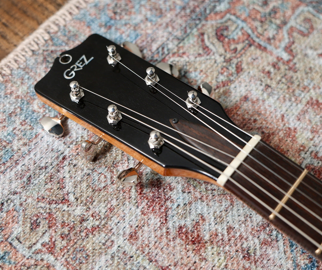 Grez Mendocino Black / Natural w/ Dynasonic Pickups & TK Smith vibrato
