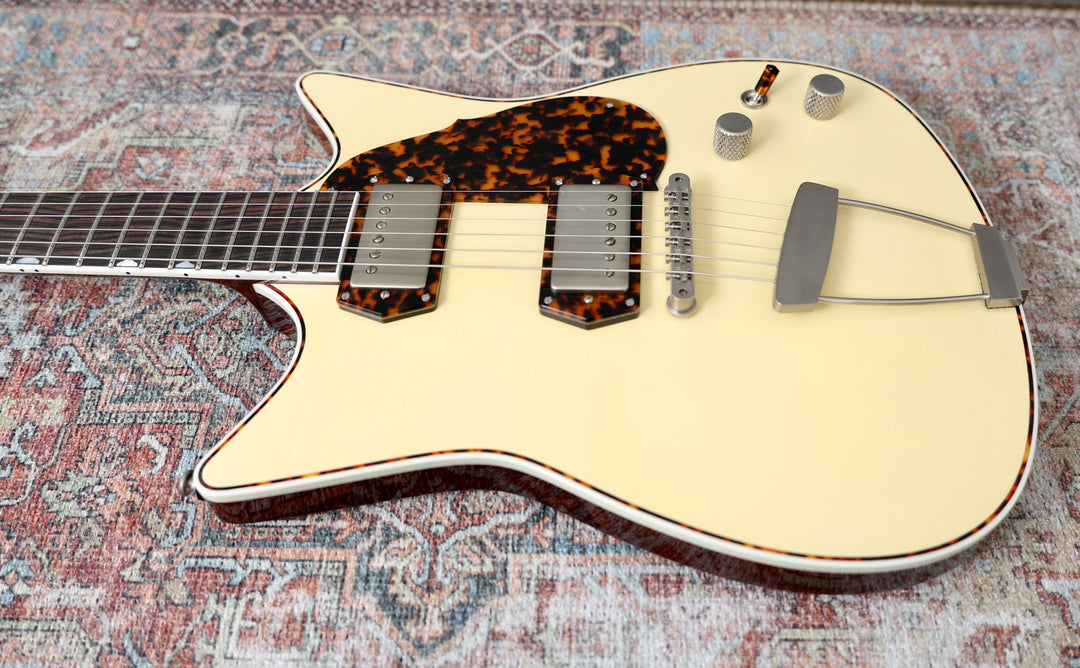 Frank Brothers Guitar Company - Nicotine White - Ron Ellis Signiture Pickups. NEW, (Authorized Dealer) by South Shore Guitar Boutique