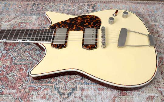Frank Brothers Guitar Company - Nicotine White - Ron Ellis Signiture Pickups. NEW, (Authorized Dealer) by South Shore Guitar Boutique