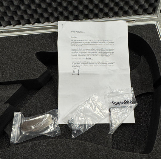 Teuffel Guitars Niwa Custom 2022 Olive / Ziricote (Excellent + Condition) by Teuffel