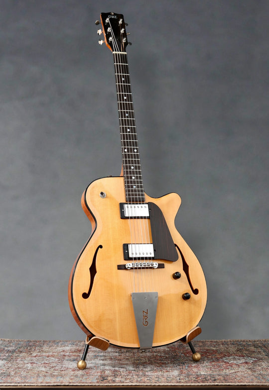 Grez Guitars Grand Tour – Natural Amber Tinted Top. NEW, (Authorized Dealer)