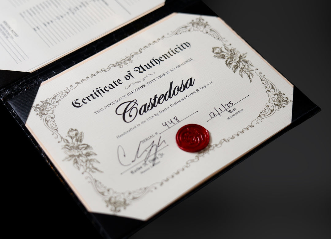 Castedosa Guitars Marianna Solid Body - Aged Shoreline Gold / Natural. Mastery Bridge / Vibrato - NEW, (Authorized Dealer)