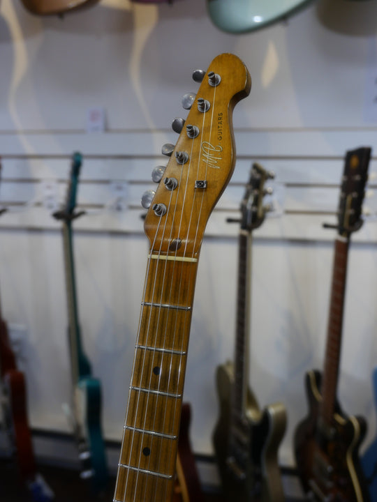 MB Guitars 1958 Blonde Whiteguard