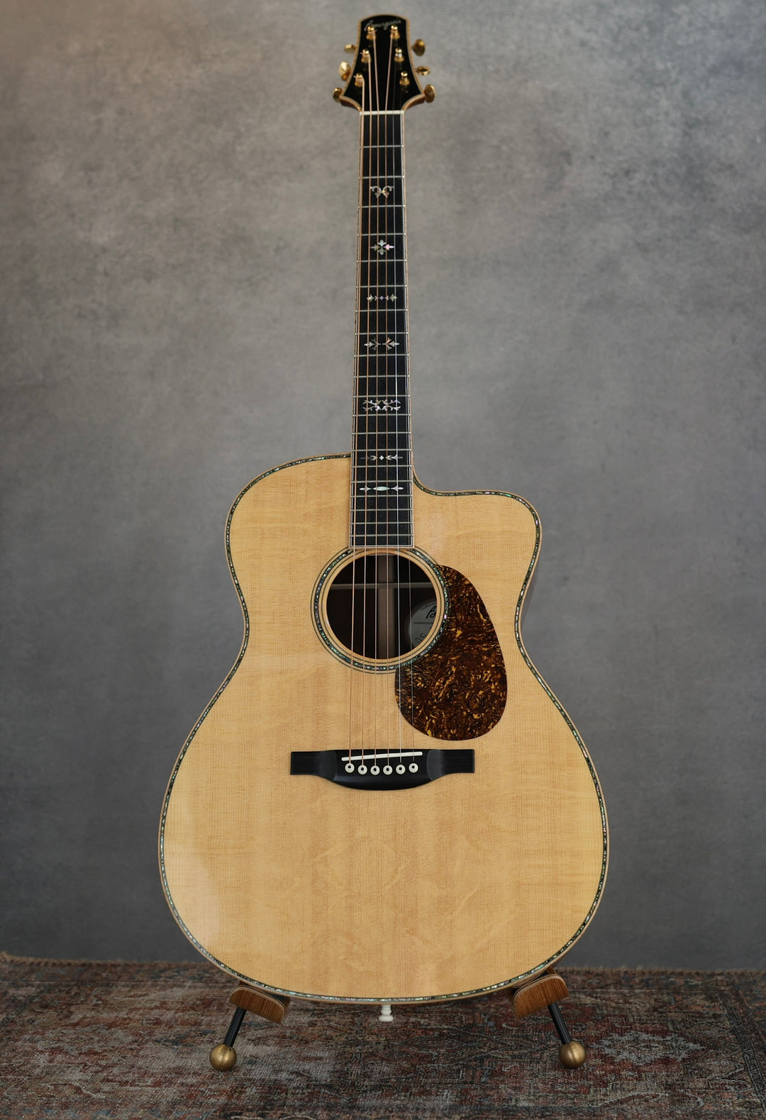 Bourgeois Jumbo OM Cutaway Custom Brazilian Rosewood 2003