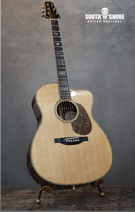 Bourgeois Jumbo OM Cutaway Custom Brazilian Rosewood 2003