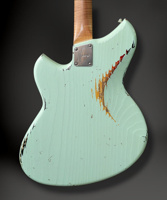 Novo Serus J Custom in Surf Green over Sunburst (Authorized Dealer) by Novo