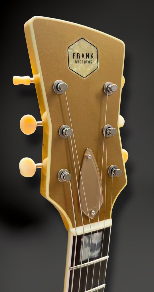 Frank Brothers SONAR Firemist Gold Ron Ellis Pickups NEW, AUTHORIZED DEALER by South Shore Guitar Boutique