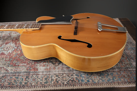 Gibson L7C Blonde w/ Stinger Circa 1956-1960 Restored by Laurent Brondel by South Shore Guitar Boutique