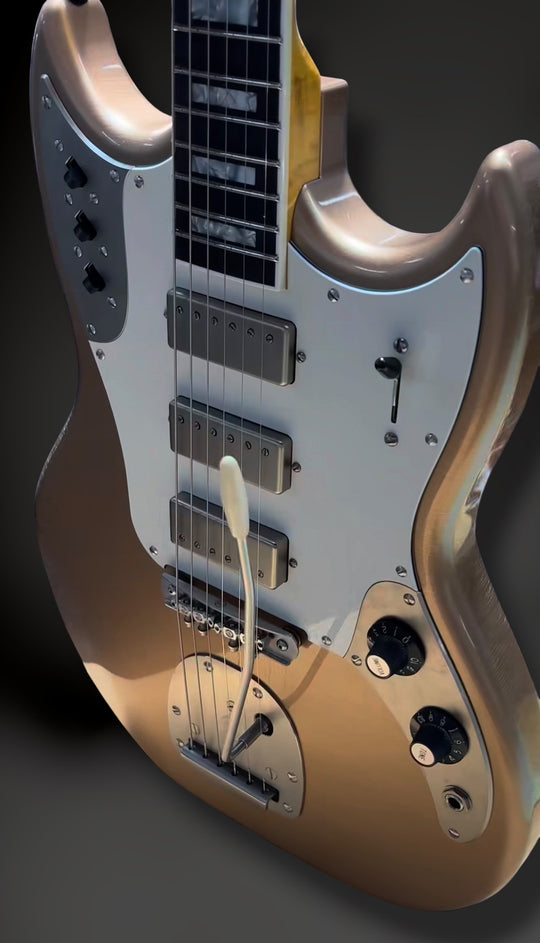 Frank Brothers SONAR Firemist Gold Ron Ellis Pickups NEW, AUTHORIZED DEALER by South Shore Guitar Boutique