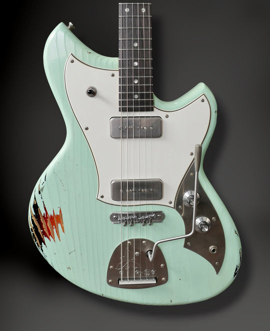 Novo Serus J Custom in Surf Green over Sunburst (Authorized Dealer) by Novo