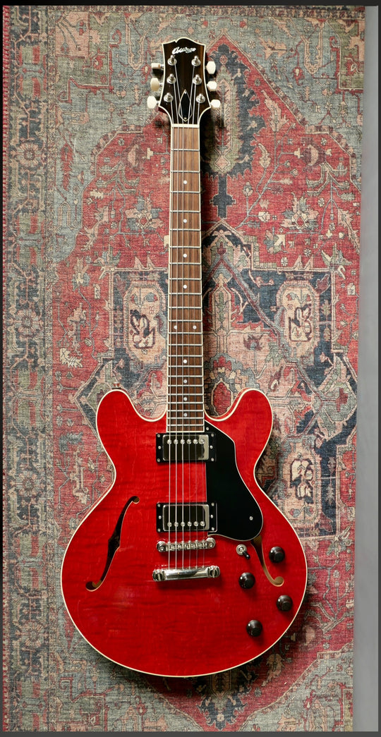 Collings i35 LC Deluxe w/ThroBaks - Faded Cherry by Collings