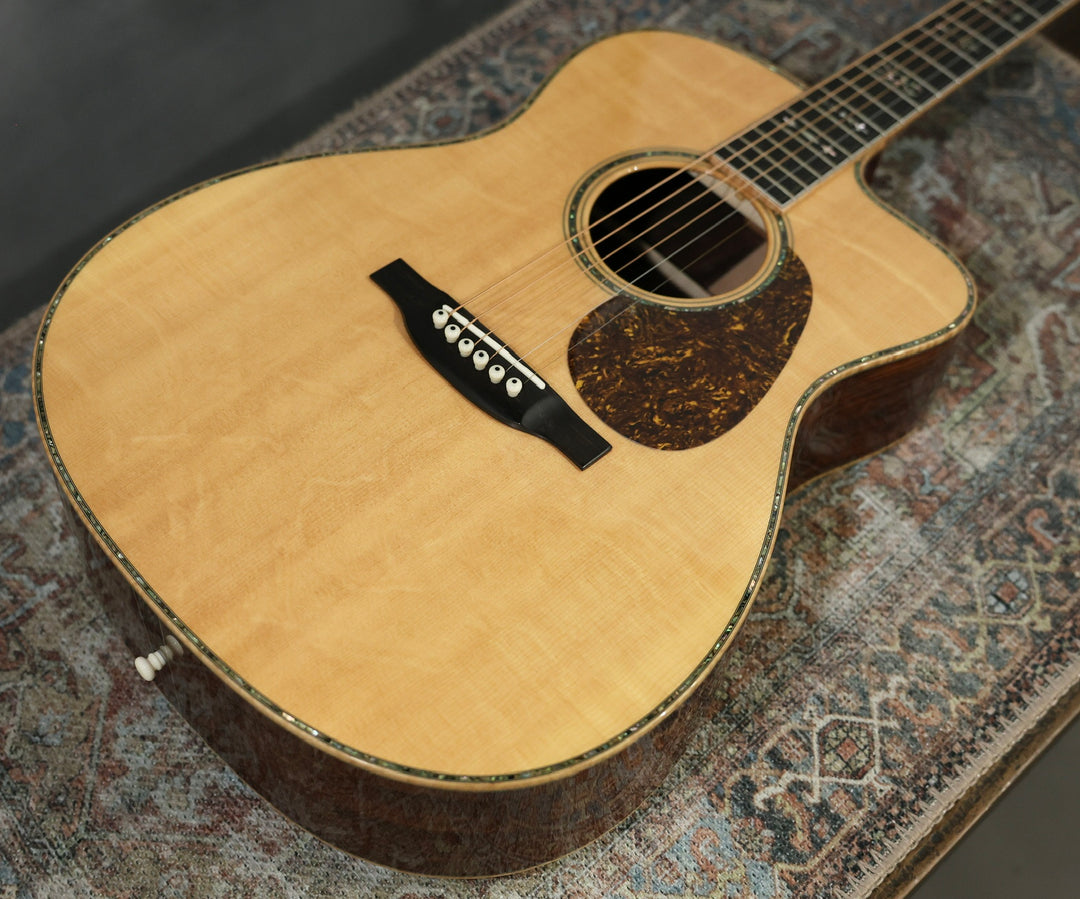 Bourgeois Jumbo OM Cutaway Custom Brazilian Rosewood 2003