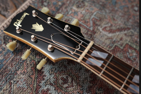 Gibson L7C Blonde w/ Stinger Circa 1956-1960 Restored by Laurent Brondel by South Shore Guitar Boutique