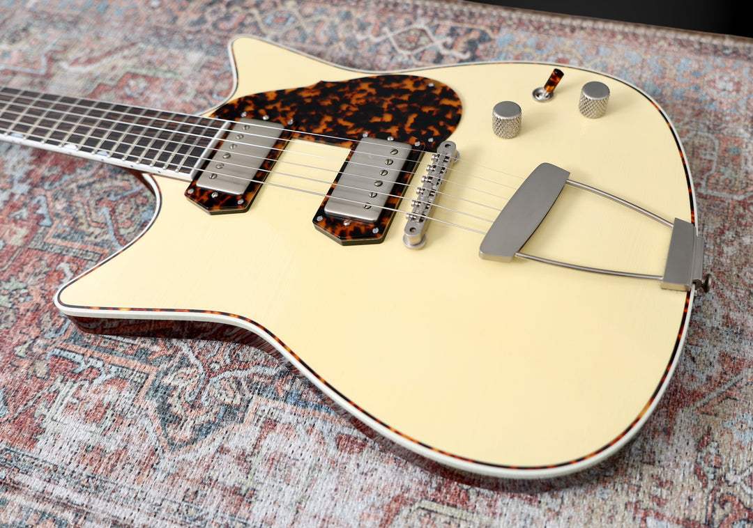 Frank Brothers Guitar Company - Nicotine White - Ron Ellis Signiture Pickups. NEW, (Authorized Dealer) by South Shore Guitar Boutique