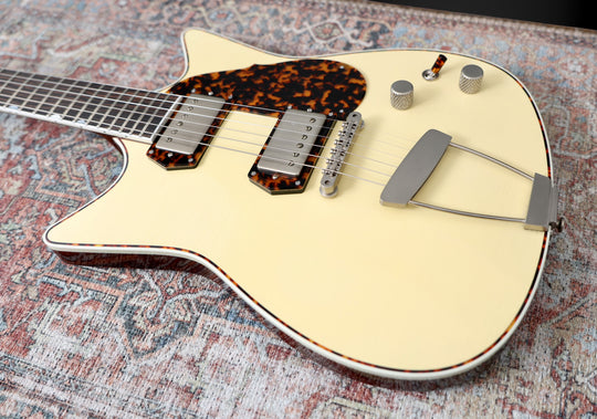 Frank Brothers Guitar Company - Nicotine White - Ron Ellis Signiture Pickups. NEW, (Authorized Dealer) by South Shore Guitar Boutique
