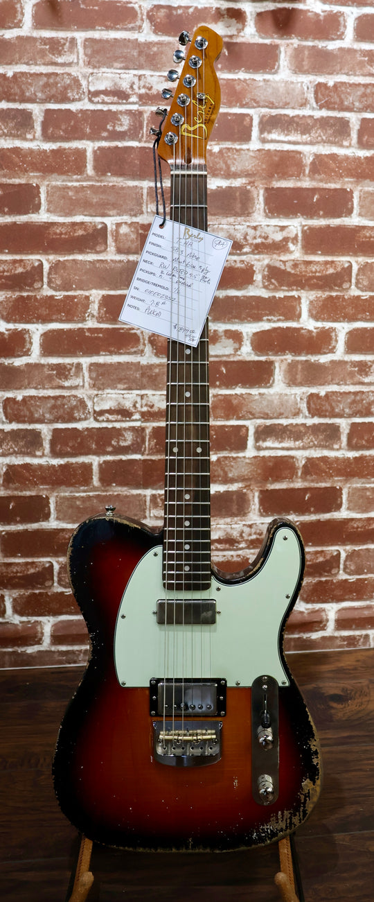 Berly T-Style — 3-Tone Sunburst Nitro - Lollar - NEW