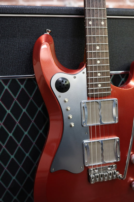 Fiam Mirari Aged Firemist Red - Foil-Buckers, Tornipulator - 2025. (Past Ronin Guitars Luthier) by Fiam Guitars