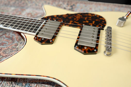 Frank Brothers Guitar Company - Nicotine White - Ron Ellis Signiture Pickups. NEW, (Authorized Dealer) by South Shore Guitar Boutique