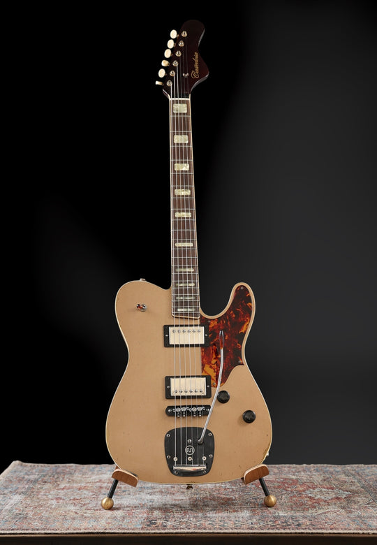 Castedosa Guitars Marianna Solid Body - Aged Shoreline Gold / Natural. Mastery Bridge / Vibrato - NEW, (Authorized Dealer)