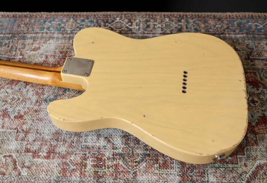 K-Line Truxton - Butterscotch Blonde. NEW, (Authorized Dealer) back view on textured rug.