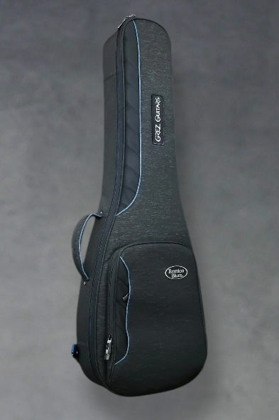 Grez Mendocino Black / Natural w/ Dynasonic Pickups & TK Smith vibrato